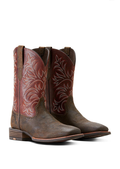 Ariat Men's Oakwood Antique Grey/Roasted Chestnut Boots
