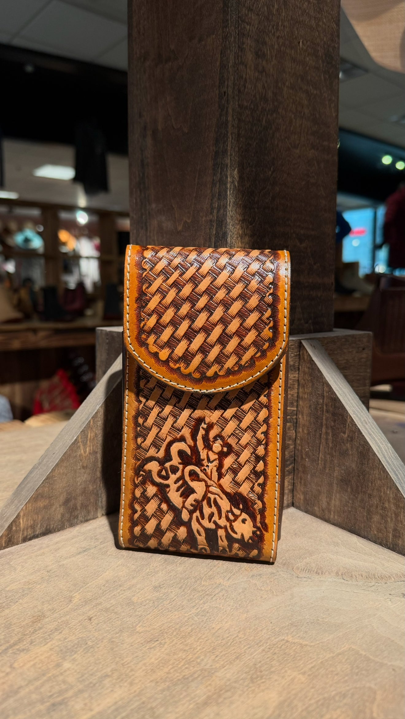 Bull Riding Comp Phone Holder