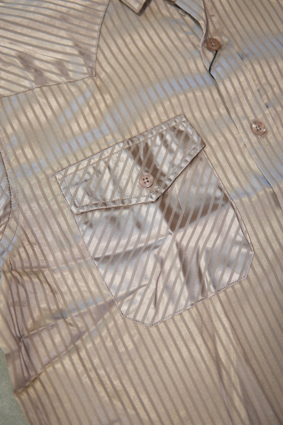 Men’s Long Sleeve Button Up - Khaki