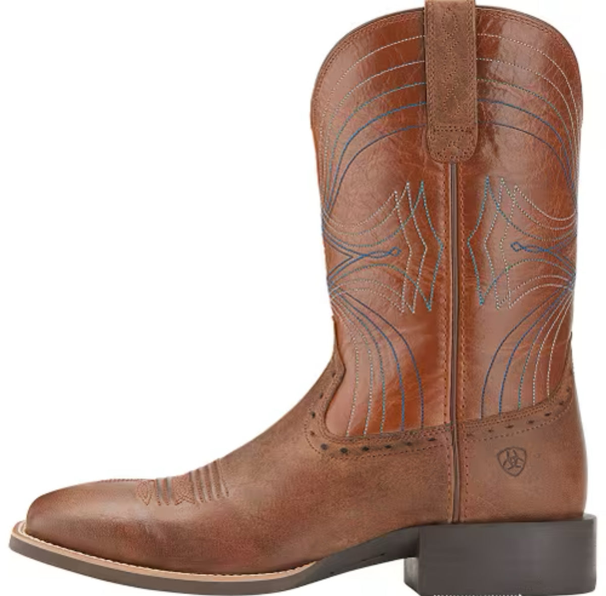 Ariat Men's Sport Wide Square Toe Sandstorm/Coyote Brown Boots