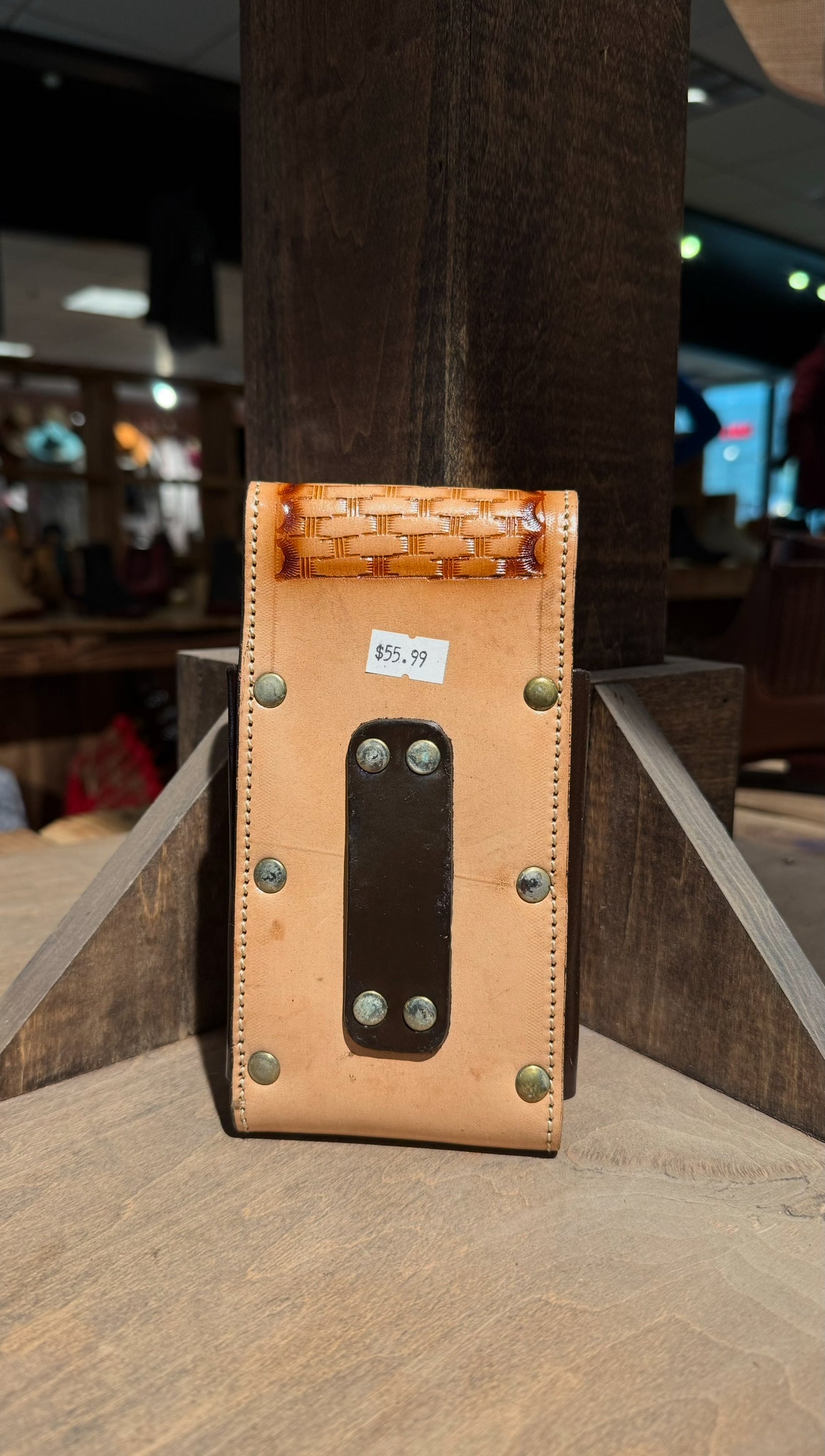 Sun Flower Beige Phone Holder