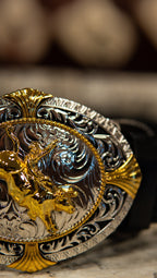Bull Rider Sphere Western Buckle