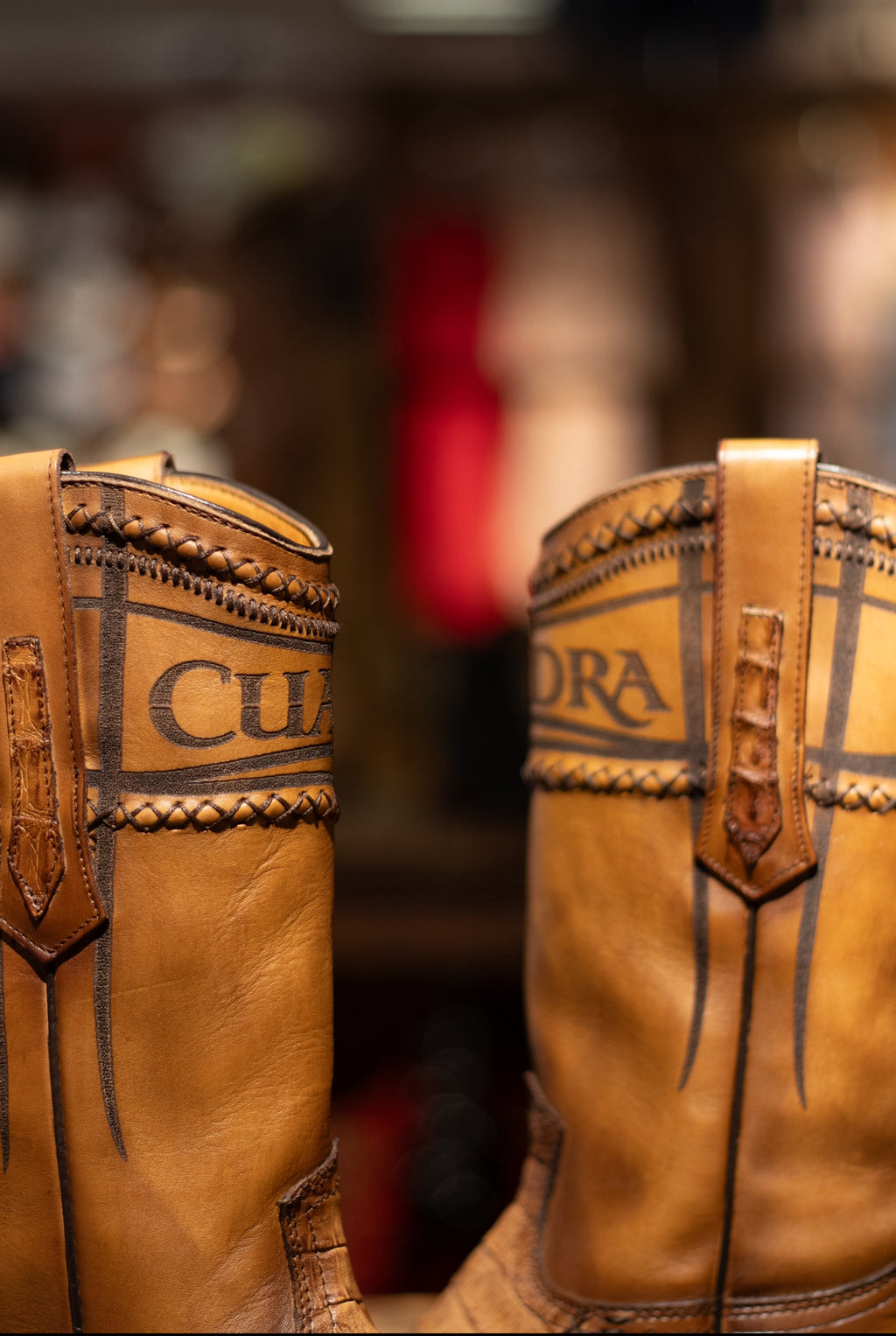 Cuadra - Caiman Belly Biza Arena Narrow Square Toe 1B1AFC