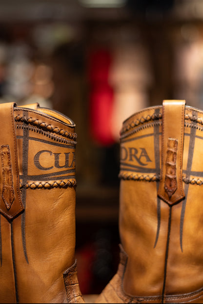 Cuadra - Caiman Belly Biza Arena Narrow Square Toe 1B1AFC