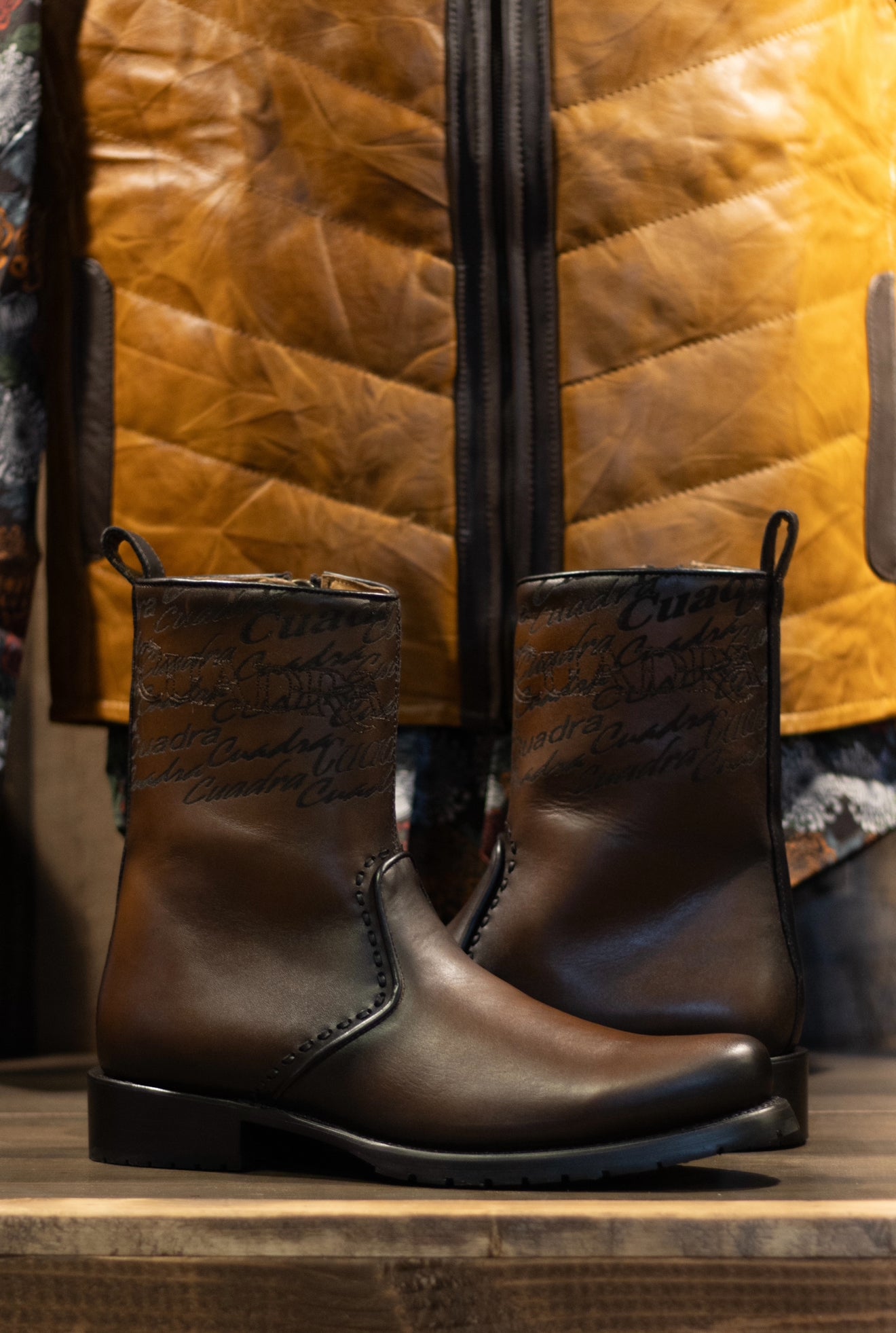 Cuadra - Res Crust Satro Castano Round Toe 4D15RS