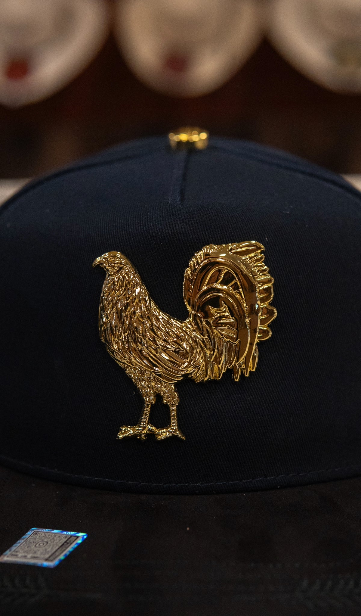 Bigg Boss Snapback Cap Golden Gallo Navy