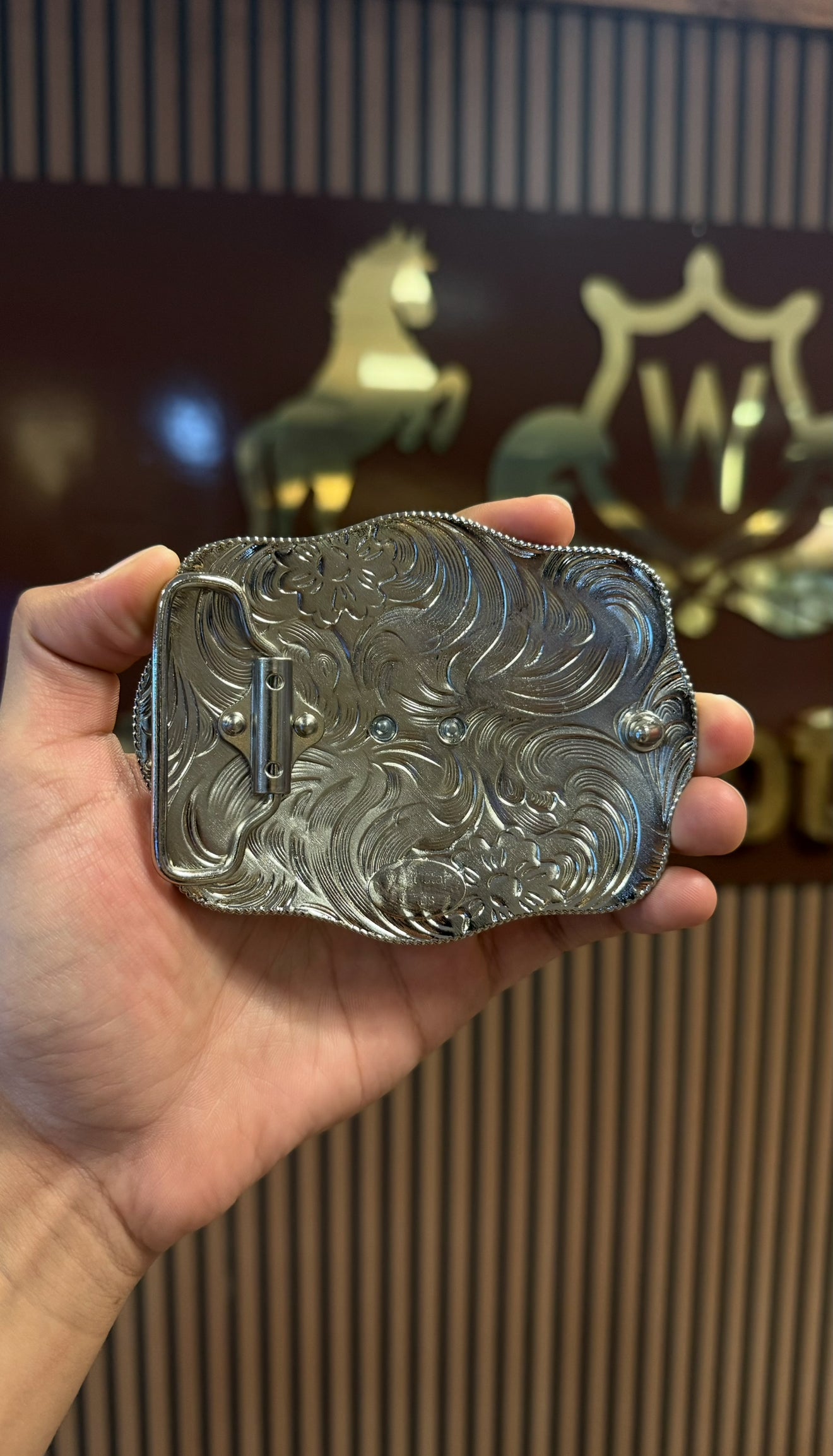 Rooster Vengeance Fight Buckle