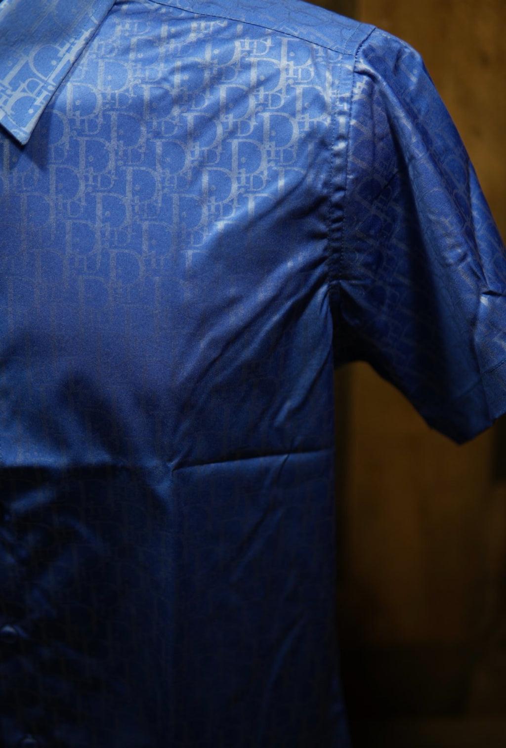 Men’s Short Sleeve Button Up - Royal