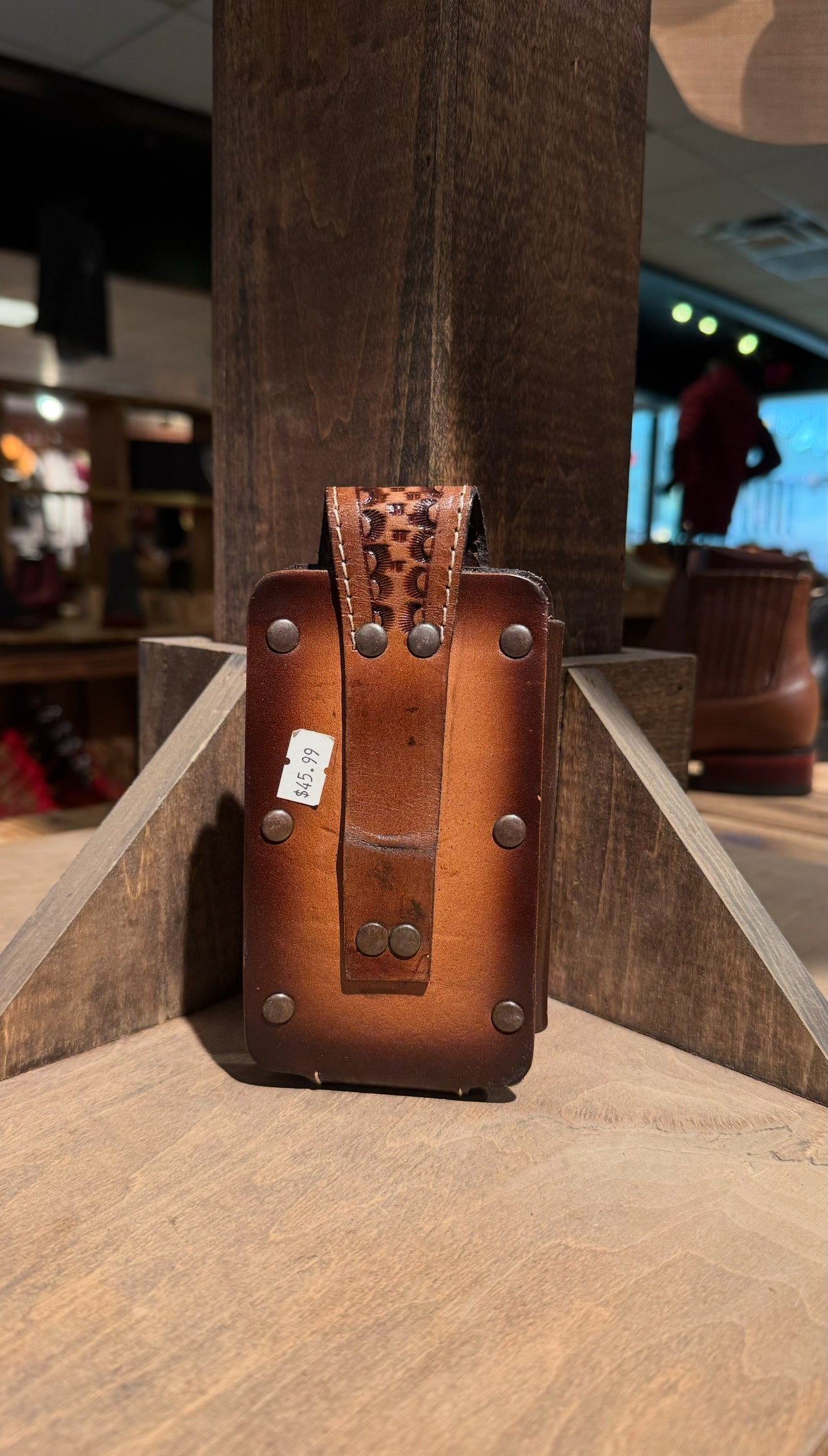 Brown Tulip Phone Holder