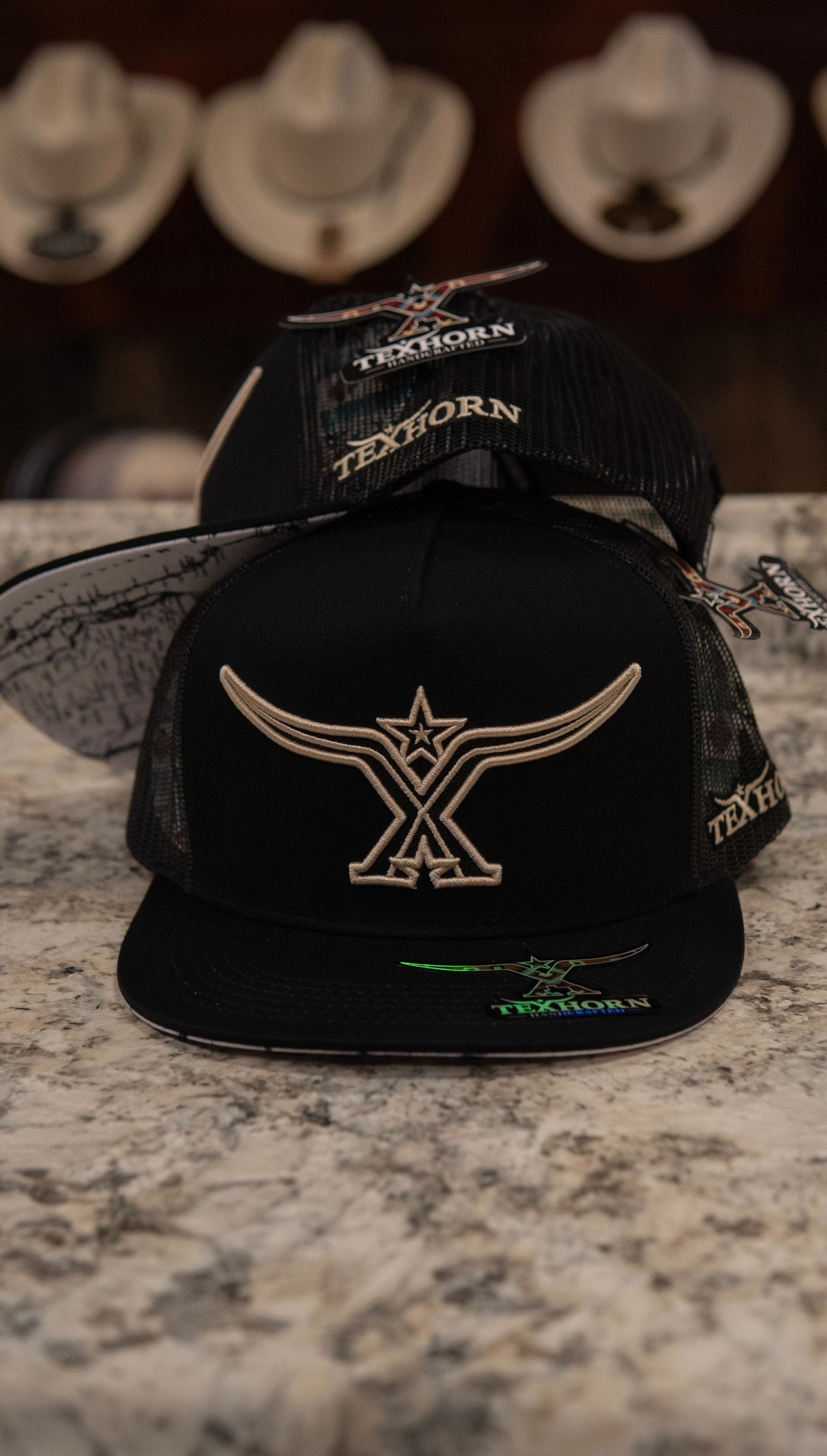 Tex Horn Cap - Star