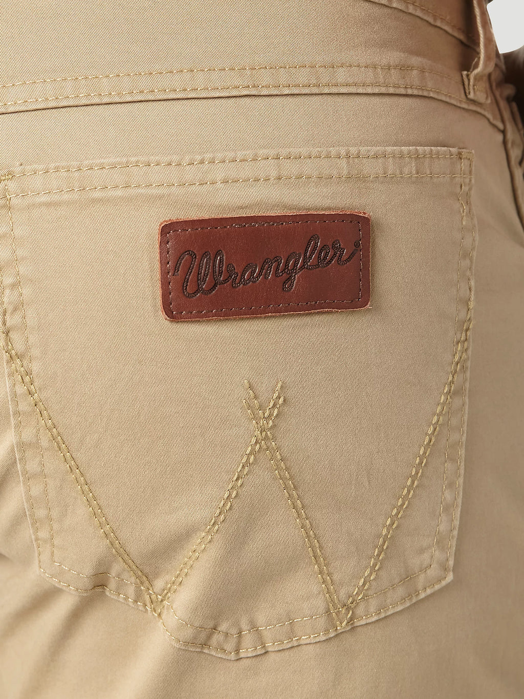 Wrangler Retro Slim Straight Jeans - Khaki