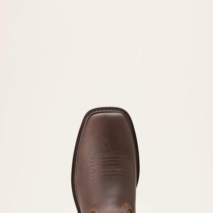 Ariat Men's Ground Breaker Wide Square Toe Brown Boots