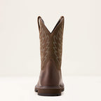 Ariat Men's Ground Breaker Wide Square Toe Brown Boots