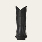 Ariat Men's Sierra Steel Toe Roper Toe Black Boots