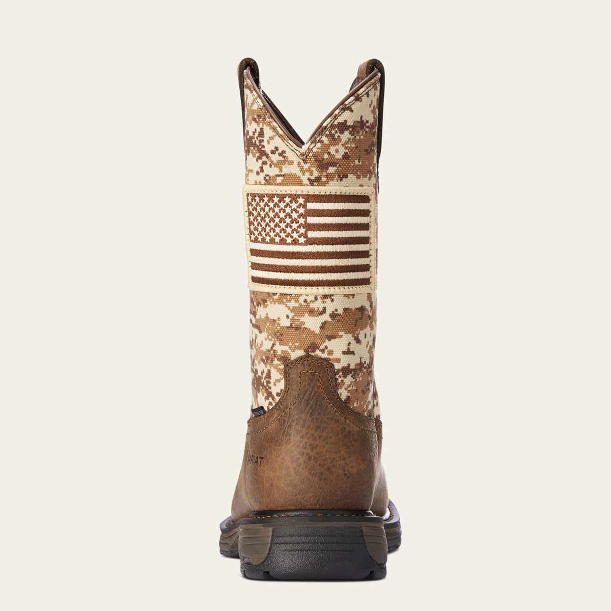 Ariat Men's Workhog Patriot Earth/Sand Camo Print Boots