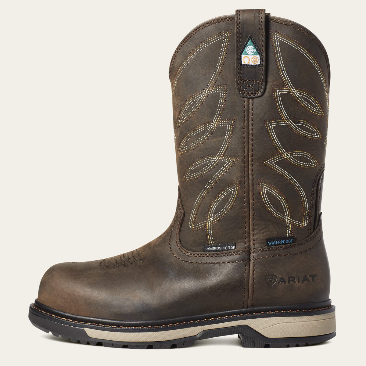 Ariat Women’s Riveter Pull-On CSA H20 Comp Toe Boots