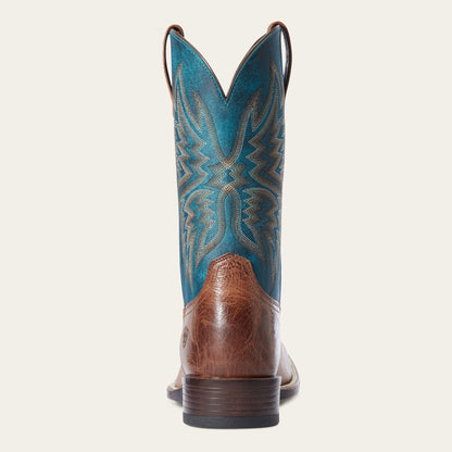 Ariat Men's Valor Ultra Dark Tan/Rocky Blue Boots