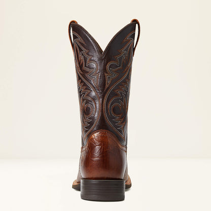 Ariat Men's Sports Herdsman Peanut Butter/Chaga Brown Boots