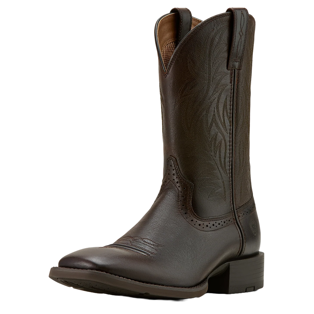Ariat - Sport Western Wide Square Toe - Burnished Chocolate 10061276