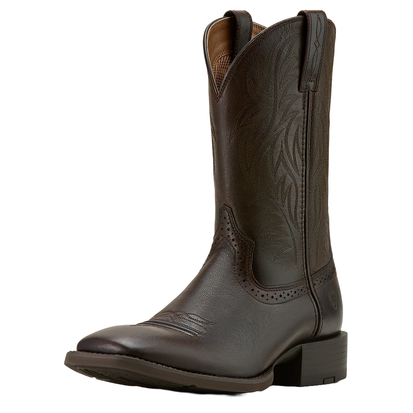 Ariat - Sport Western Wide Square Toe - Burnished Chocolate 10061276