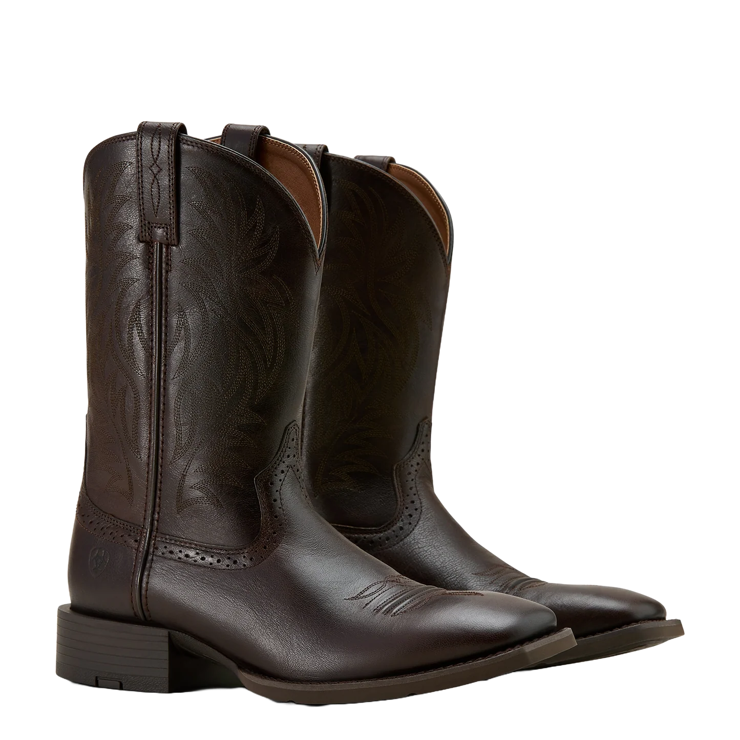 Ariat - Sport Western Wide Square Toe - Burnished Chocolate 10061276