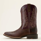 Ariat Men's Sport Big Country Barely Brown/Perfect Purple Square Toe Boots
