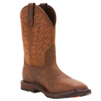 Ariat Men'sGroundbreaker H20 Dark Brown Square Toe Boots