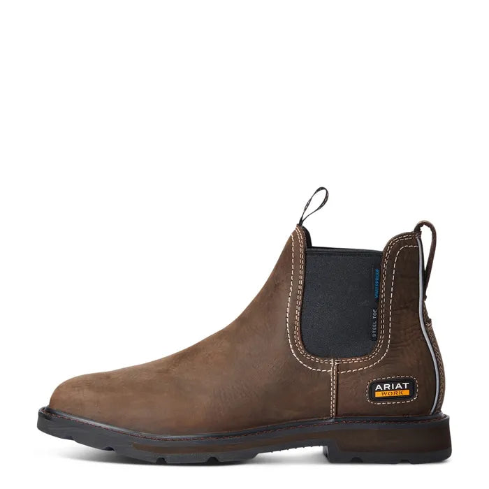 Ariat Men's Groundbreaker Chelsea H20 Steel Toe Chelsea Boots