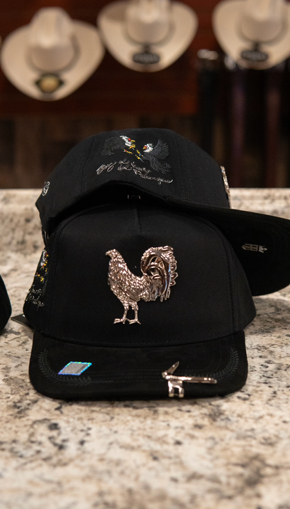 Bigg Boss Snapback Cap Silver Gallo Black