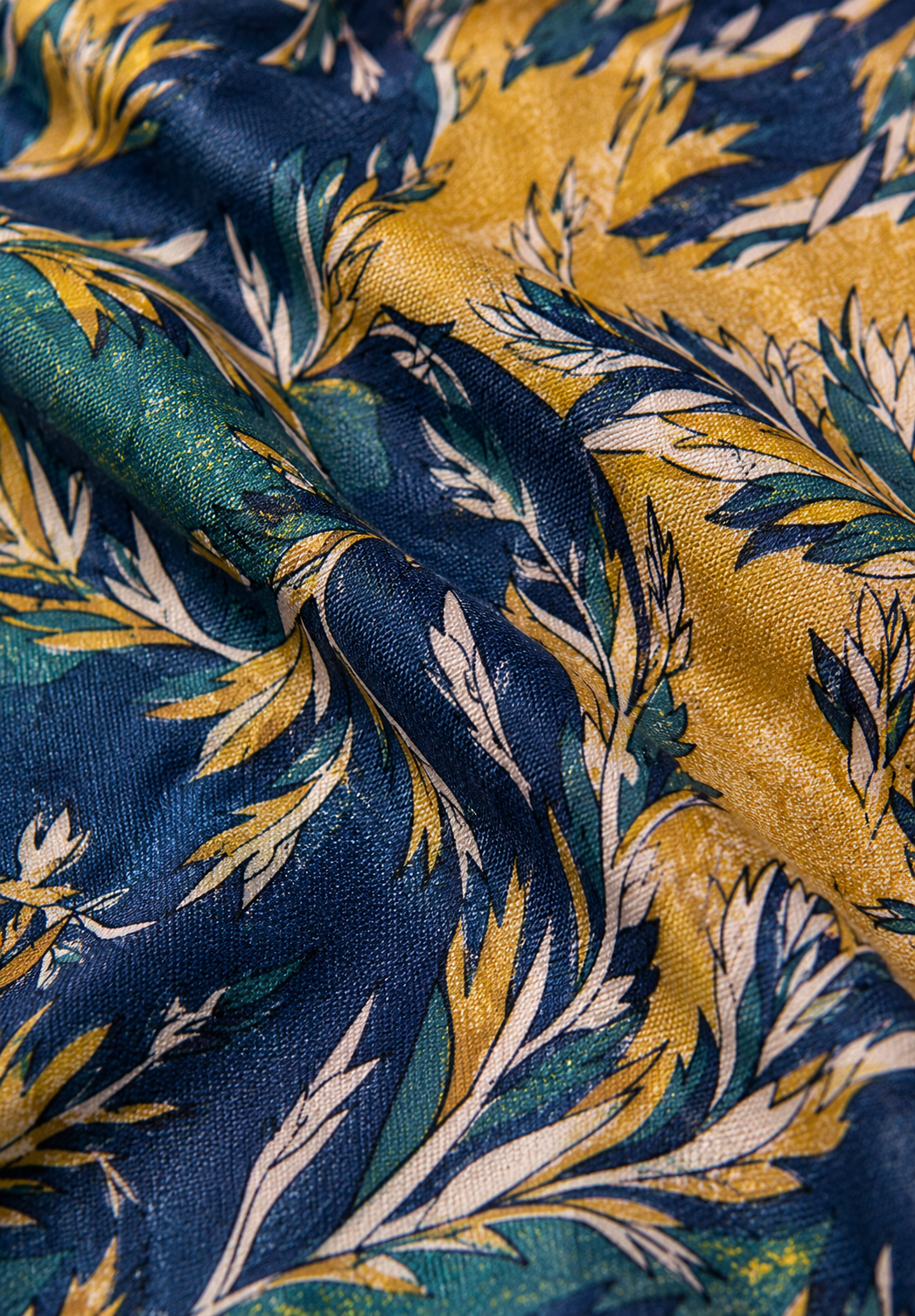Men’s Printed Long Sleeve Button Up Everglade