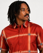 Men’s Moderno Short Sleeve Button Up “Virnet”