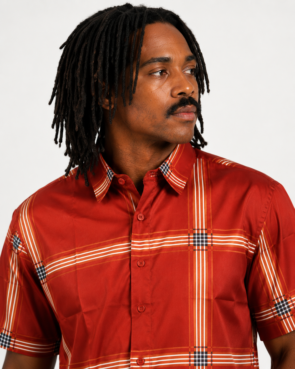 Men’s Moderno Short Sleeve Button Up “Virnet”