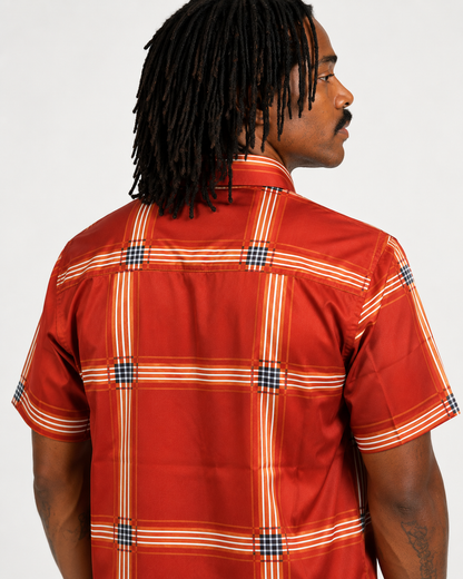 Men’s Moderno Short Sleeve Button Up “Virnet”