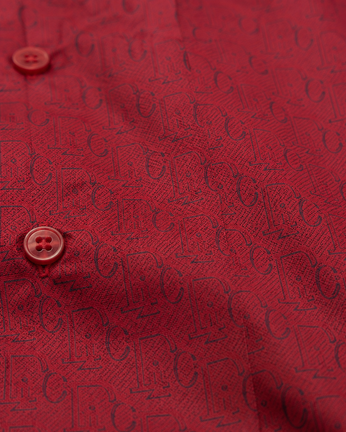 Men’s Moderno Short Sleeve Button Up “Blood Royal”
