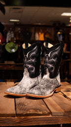 Men’s Cowhide Boots Square Toe Boots Potrillo