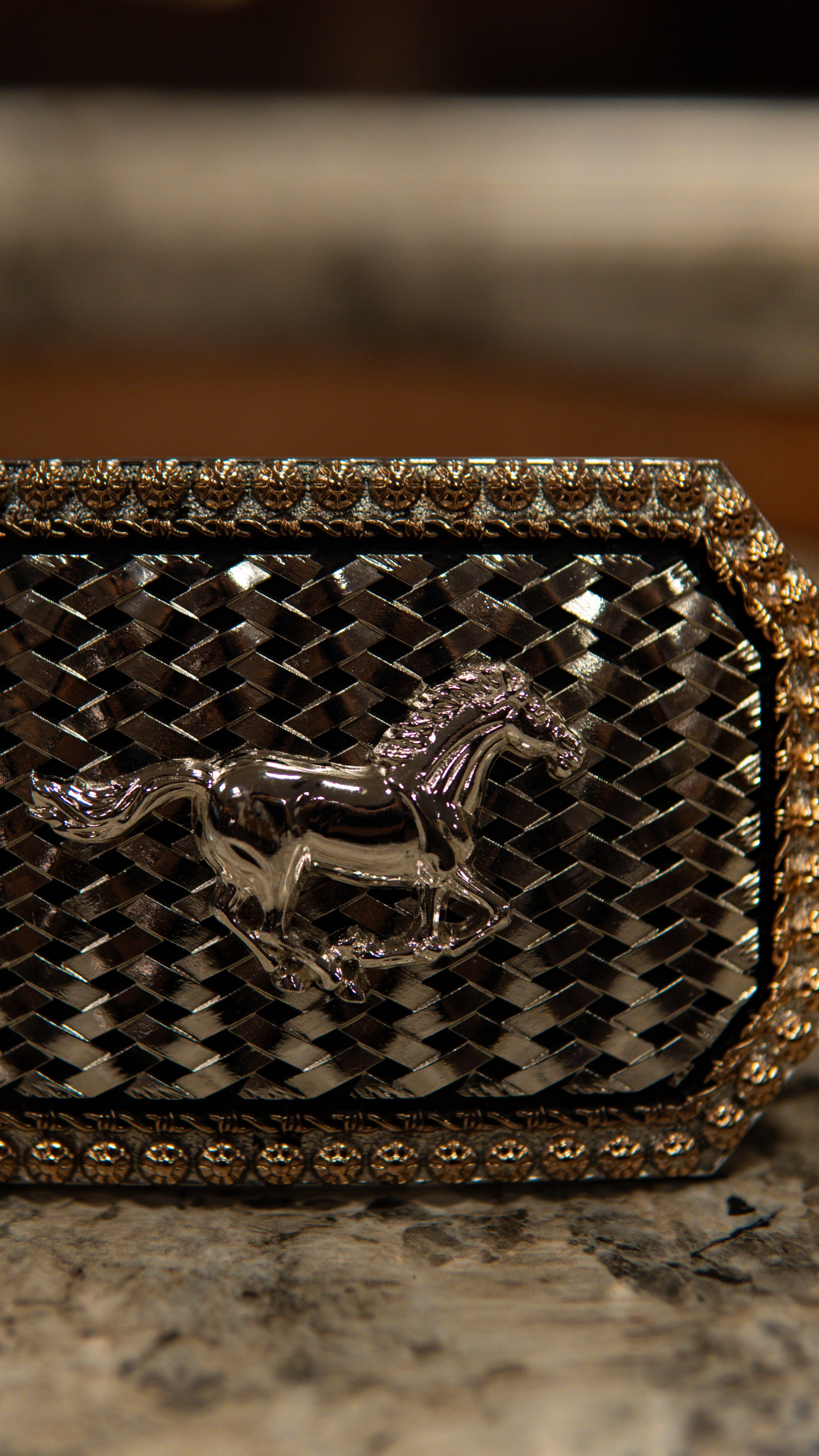 Running Horse Billet Western Buckle