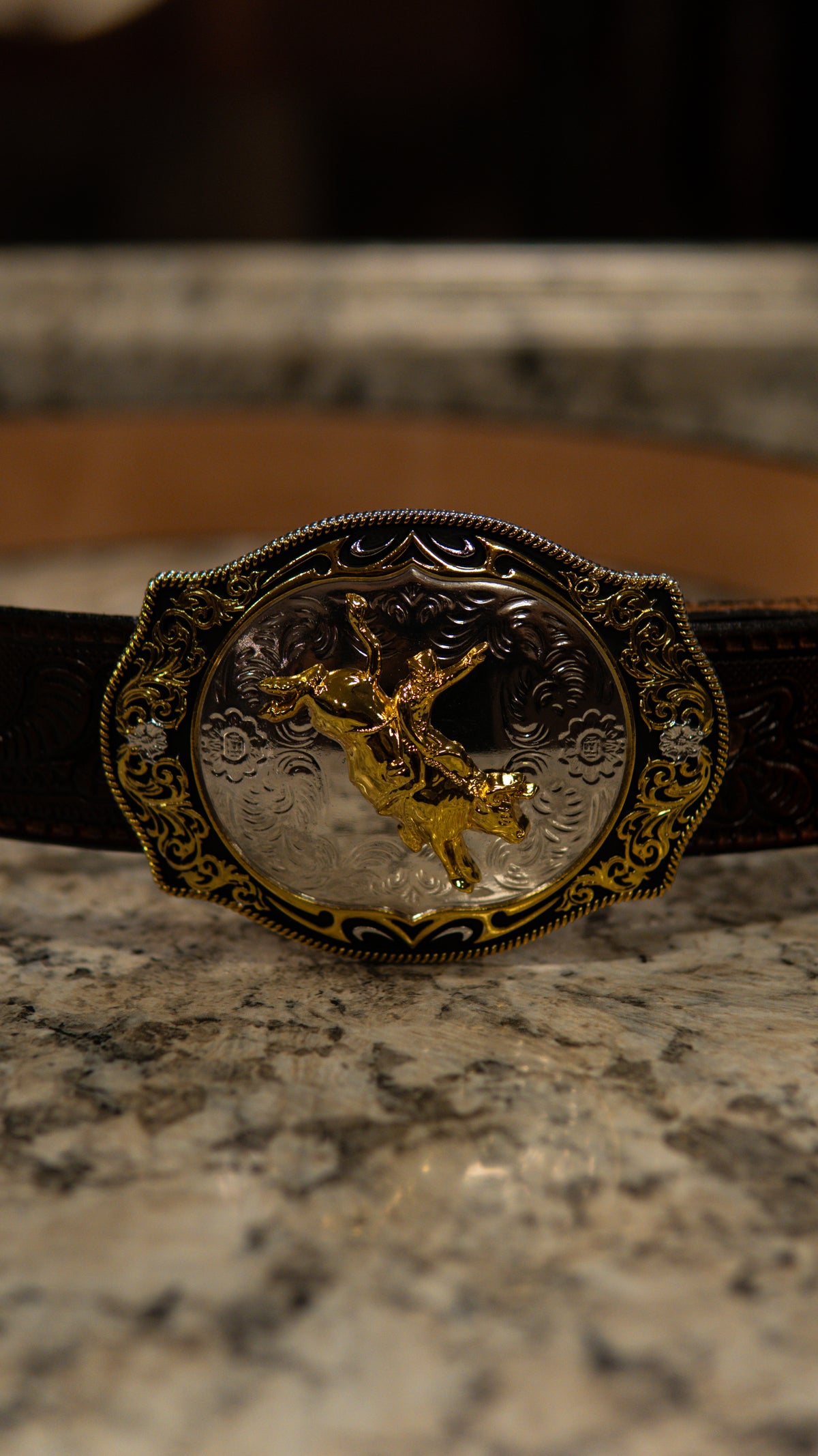 Bull Rider Mystical Western Buckle