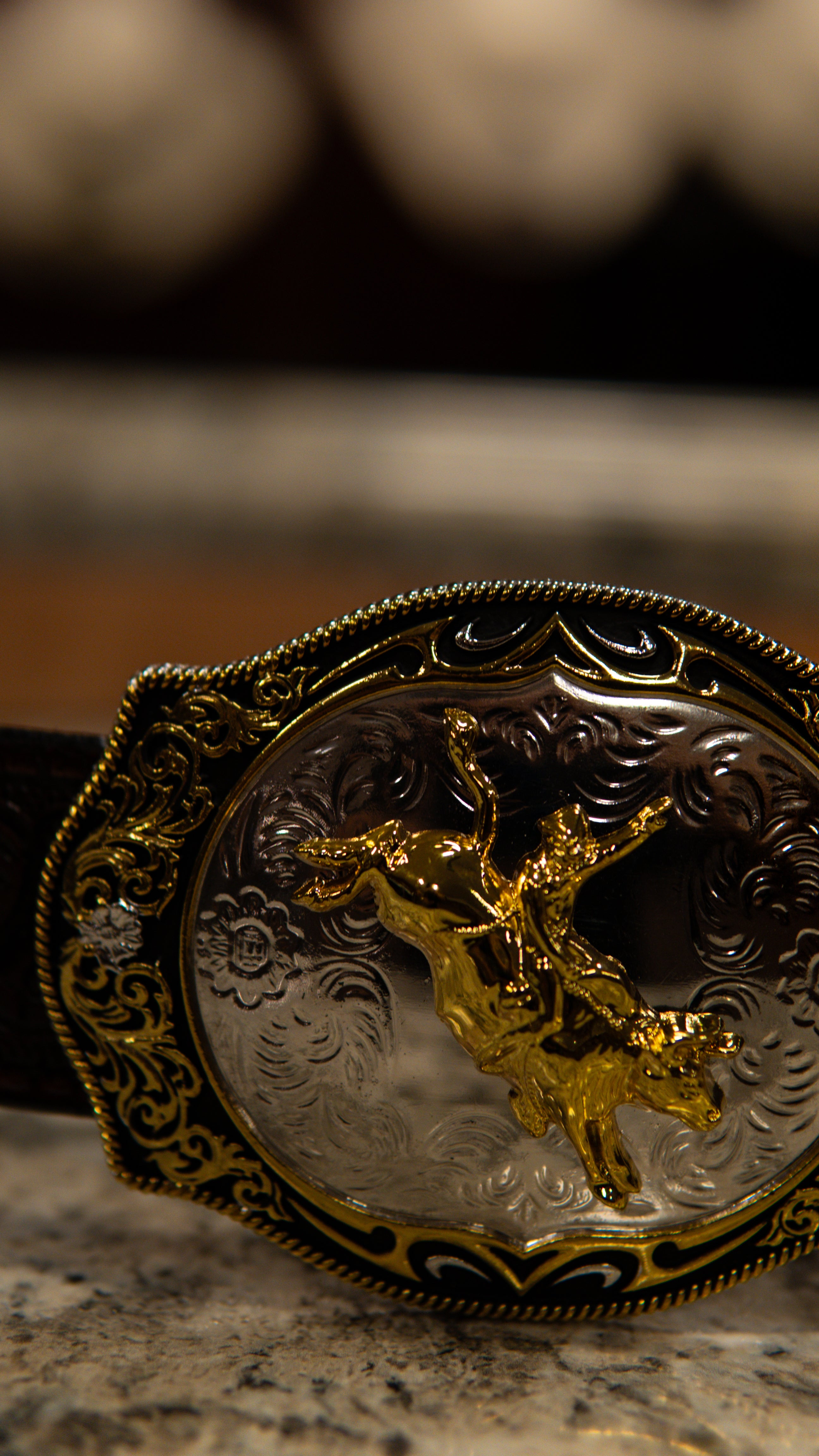 Bull Rider Mystical Western Buckle