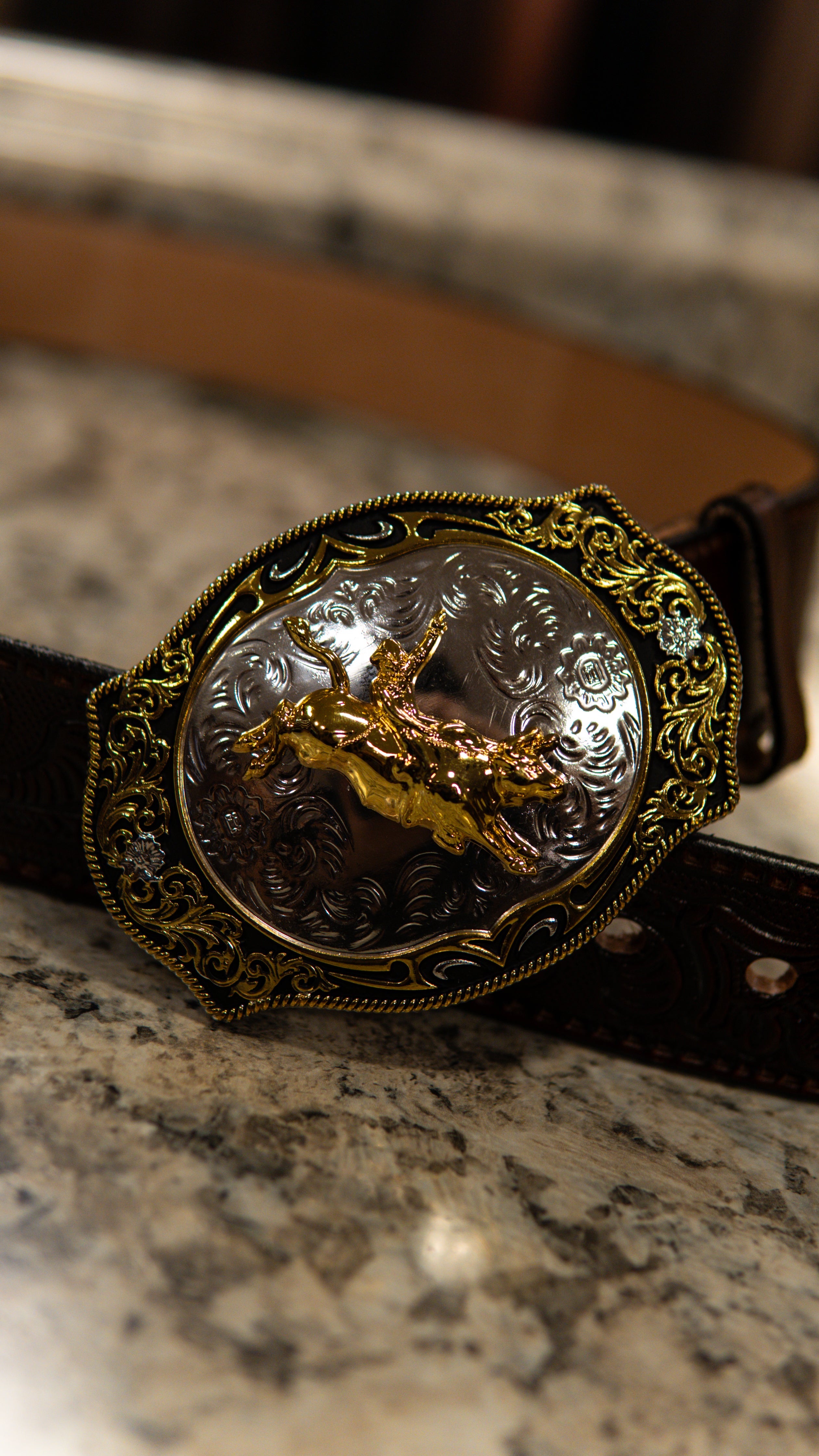 Bull Rider Mystical Western Buckle