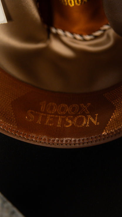 Stetson 1,000X “El Diamanté” Legendary Black Beaver Felt Hat