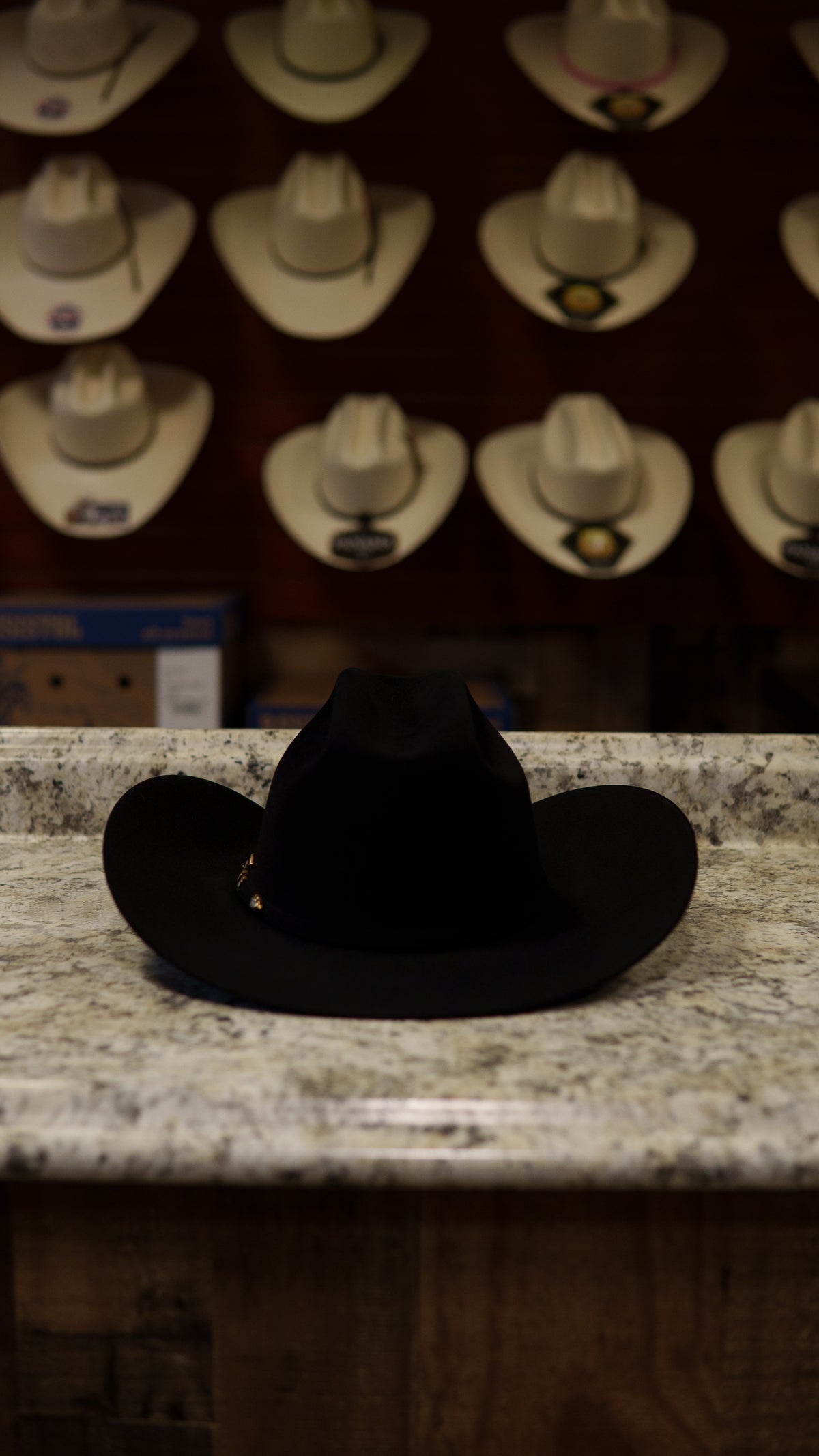 Stetson 1,000X “El Diamanté” Legendary Black Beaver Felt Hat
