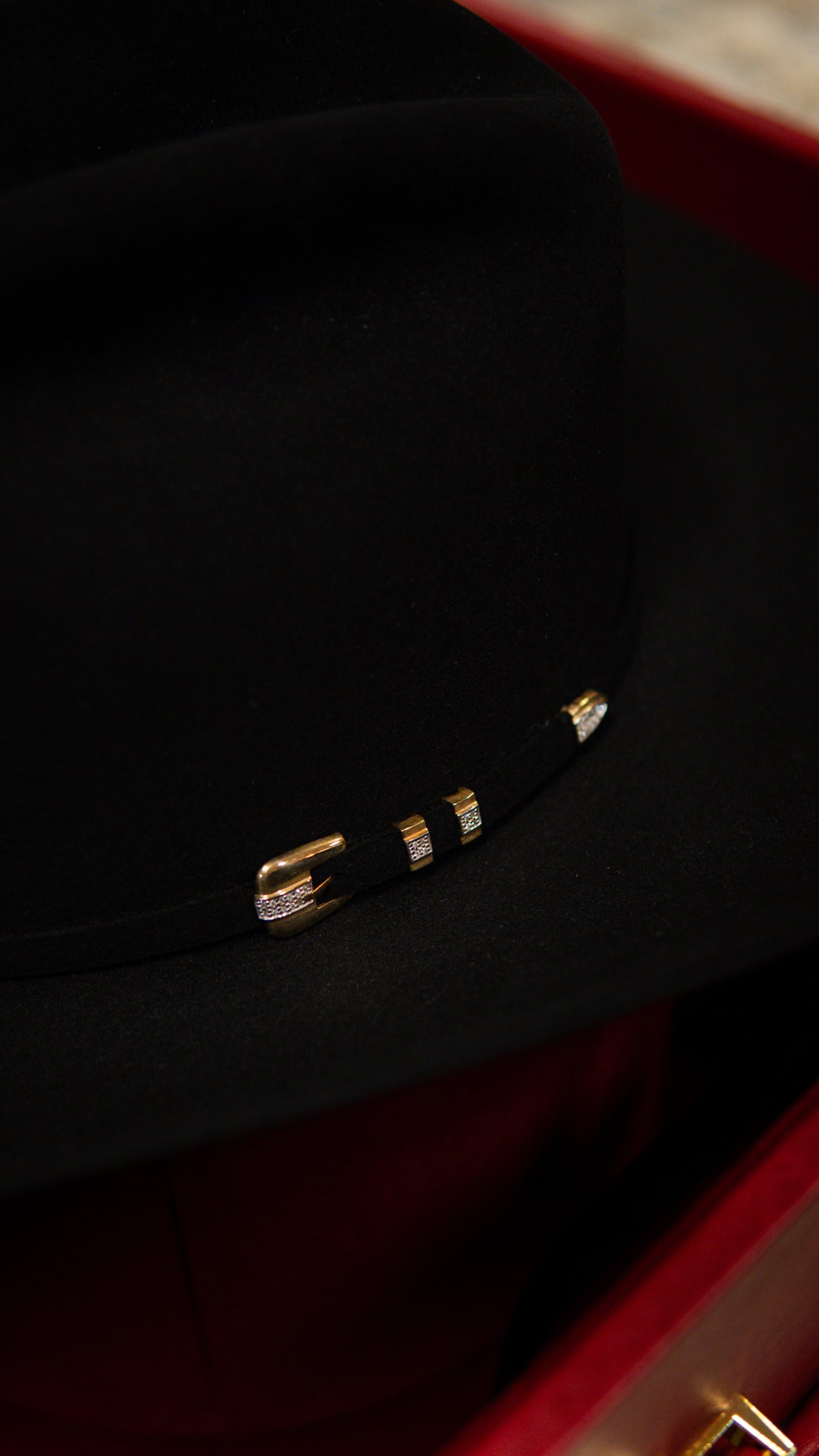 Stetson 1,000X “El Diamanté” Legendary Black Beaver Felt Hat