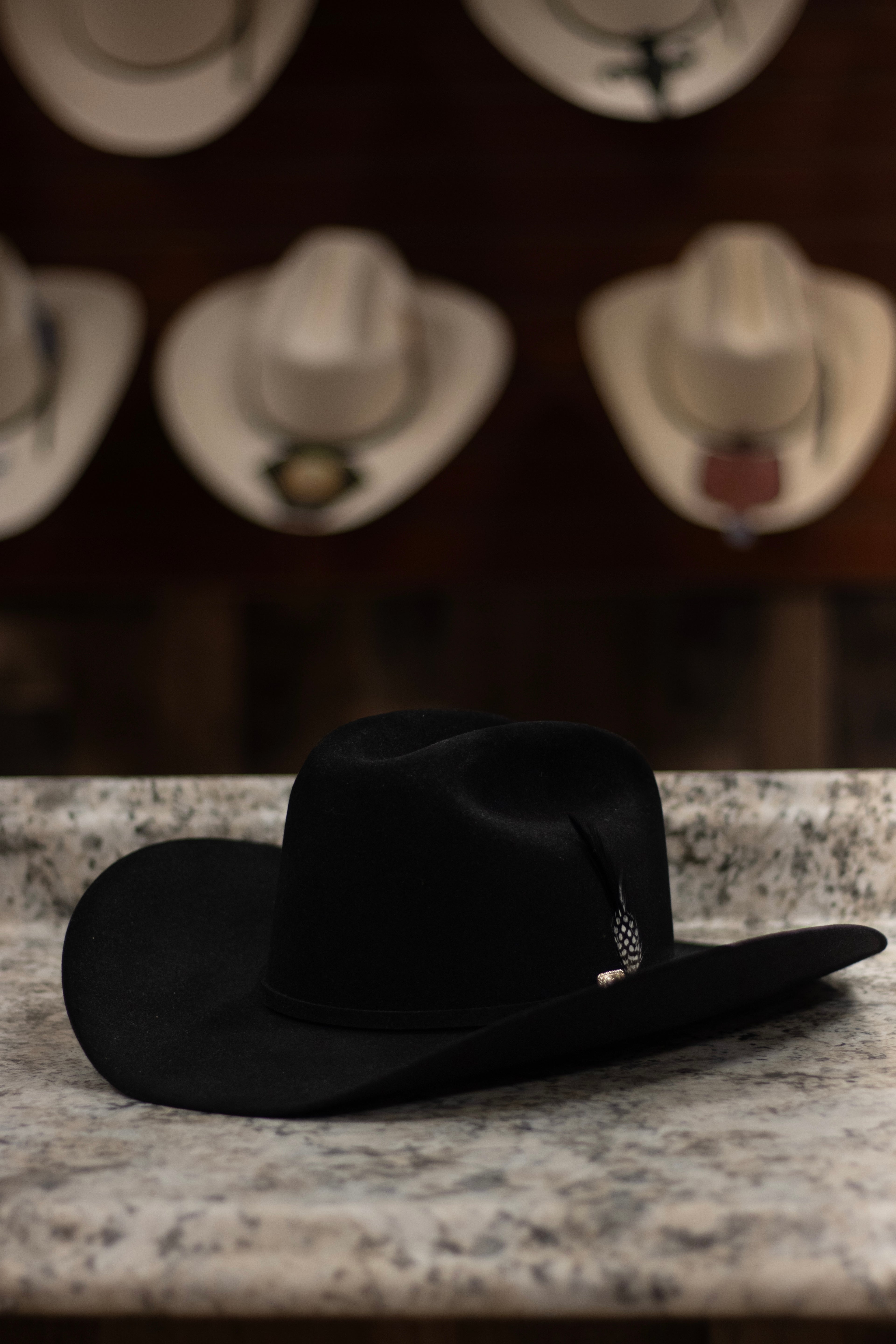Stetson 6x Black Guadalupana