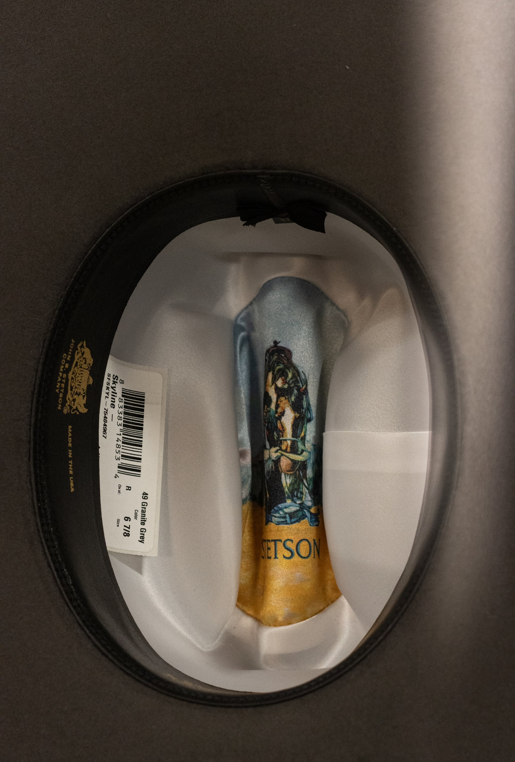 Stetson 6x Skyline - Granite Grey