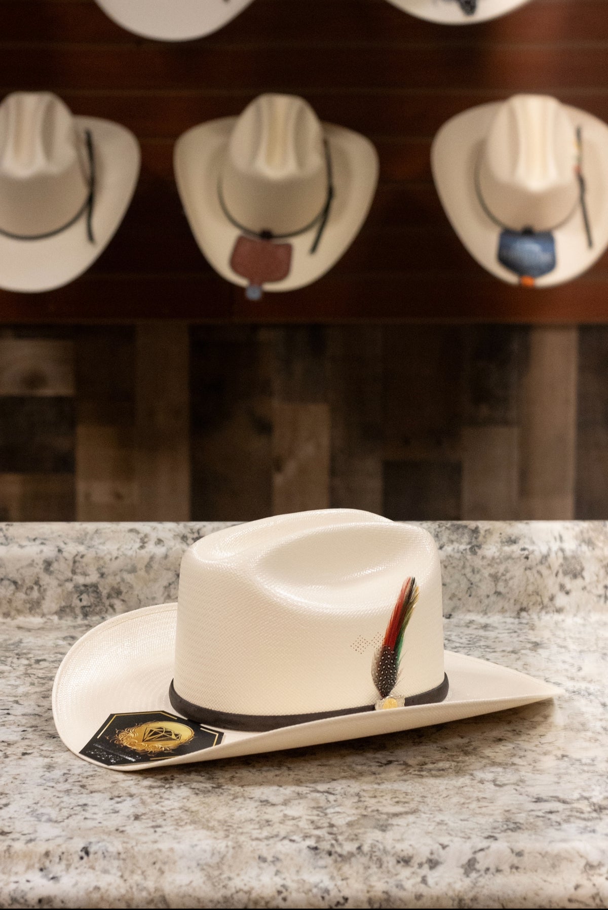 White Diamond El Centenario 2,000x Sombrero Straw