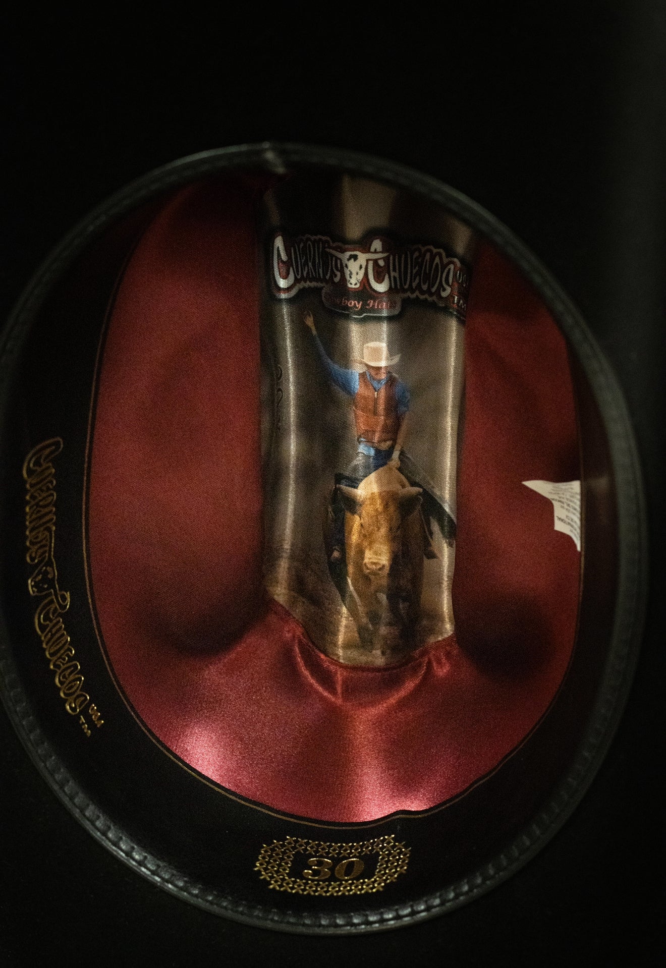 Cuernos Chuecos 30x Tejana - Black