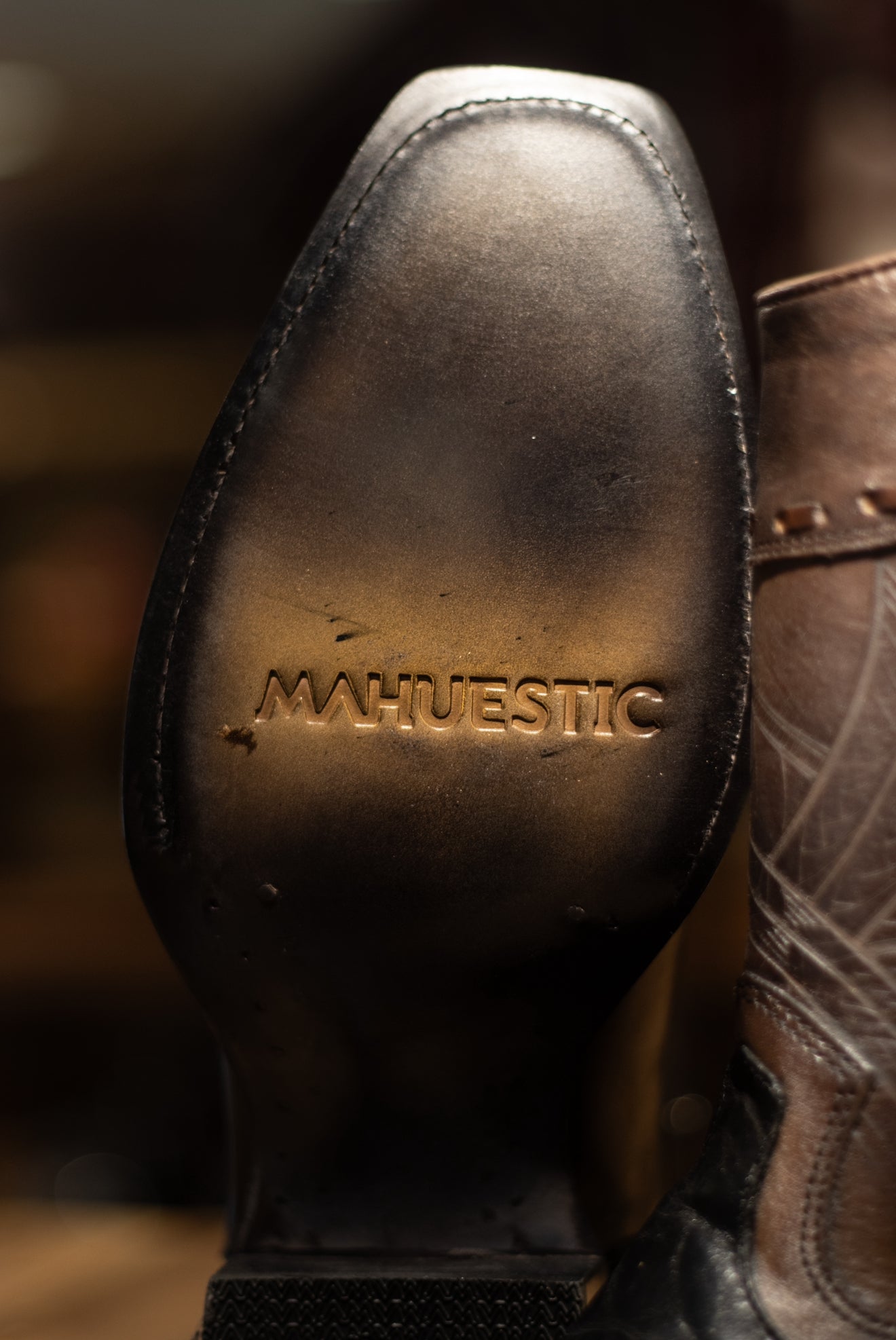 Mahuestic Dubai Toe “Azteca Negro” Boot