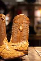 Pirarucu Square Toe “Buttercup” Boots