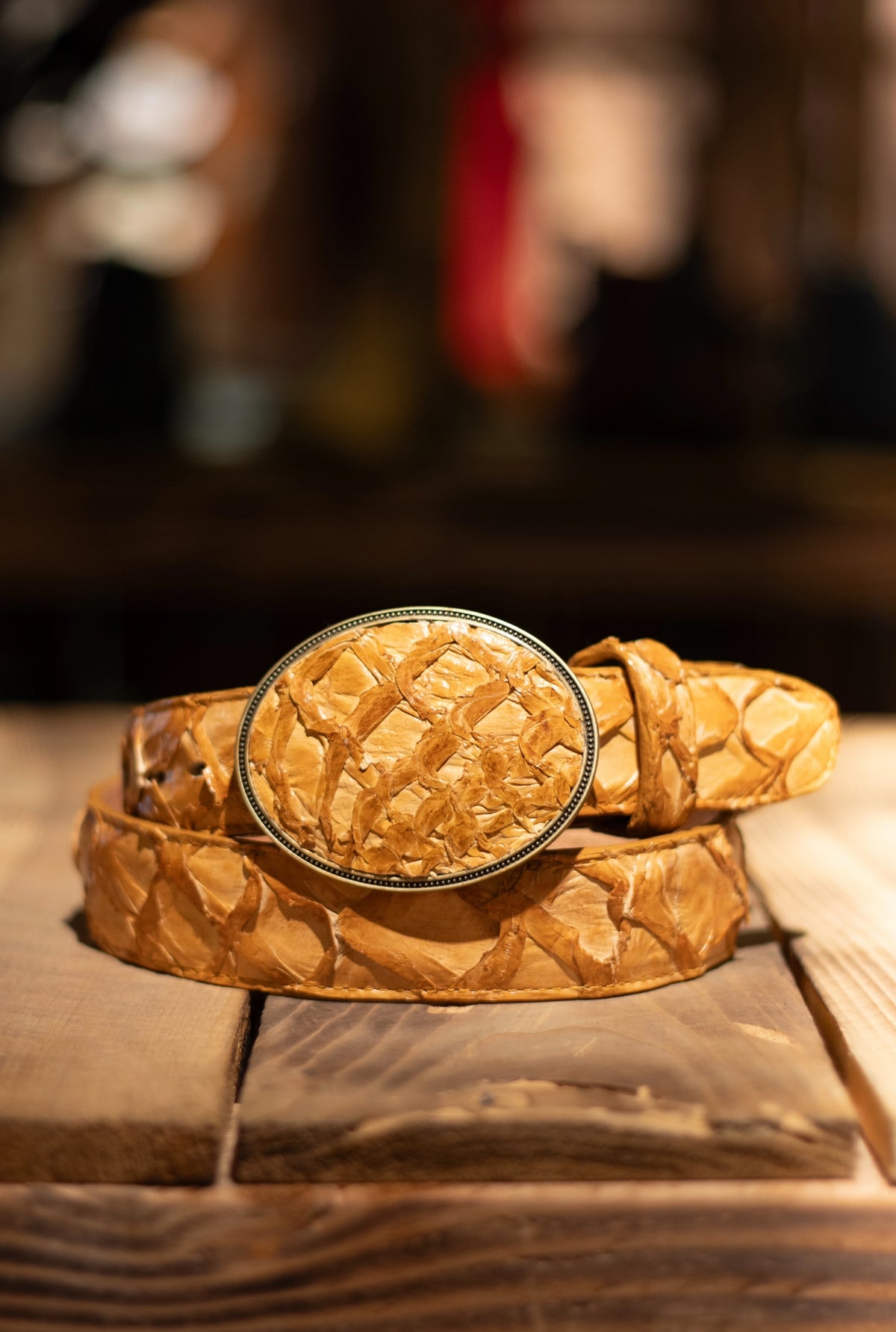 Pirarucu Belt “Buttercup”