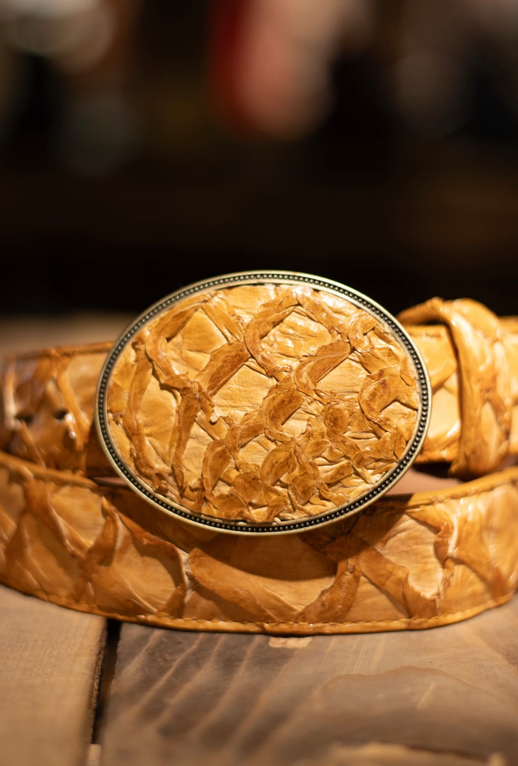 Pirarucu Belt “Buttercup”
